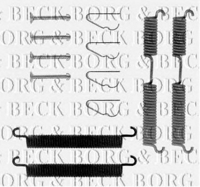 BORG & BECK bbk6084 -